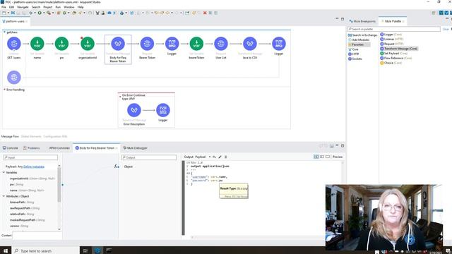 Access Anypoint Platform APIs using Bearer Token to get a User List