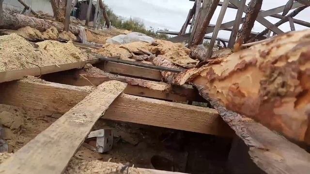 Дом из самана. Изучаем развалины