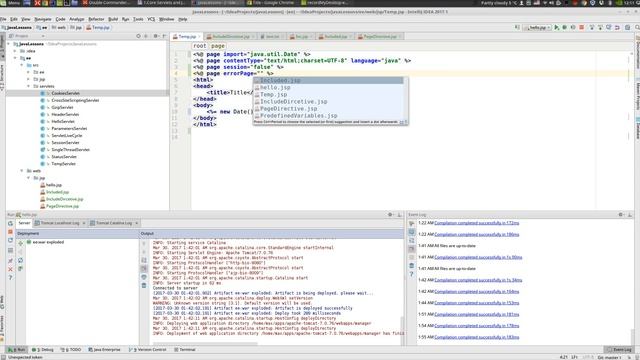 Javav EE 20: JSP 5: Page directive