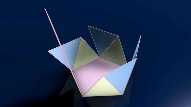 Make 3D Solid Shapes - Pentagonal Antiprism / Пятиугольная антипризма
