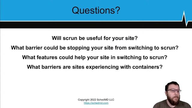 SLUG'22 - Session 3 - Nate Rini - OCI Containers, and scrun