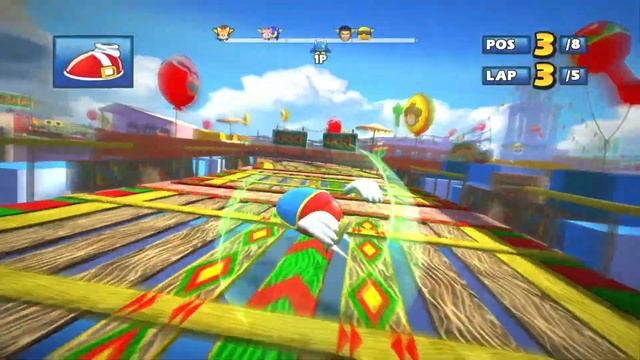 OPA-OPA Jump Parade 5 Laps Expert (Request) Sonic & Sega All-Stars Racing -PC