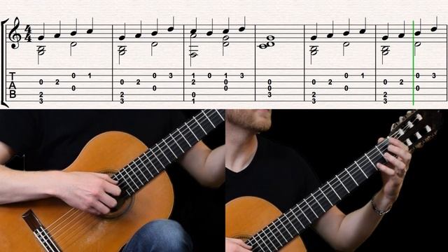 Minecraft - Danny (Acoustic Classical Fingerstyle Tabs Music C418 Cover)