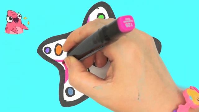 Bolalar uchun dengiz yulduzini chizishDrawing starfish for kidsРисование морская звезда для детей