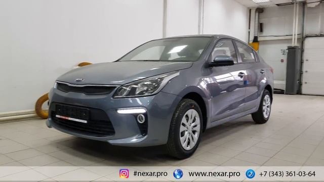 Тестирование ДХО на KIA Rio X-Line 2017