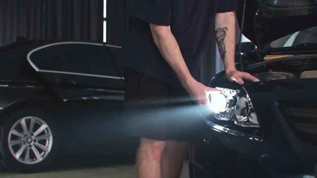 Установка светодиодных модулей MTF на  Toyota Corolla