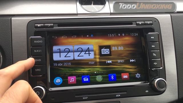 Funcionamiento radio cd 2DIN S160 android volkswagen VW. Parte 3
