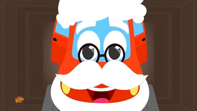 Santa Claus Down The Chimney  Christmas Rhymes For Toddlers  Cartoons by Super Kids Network