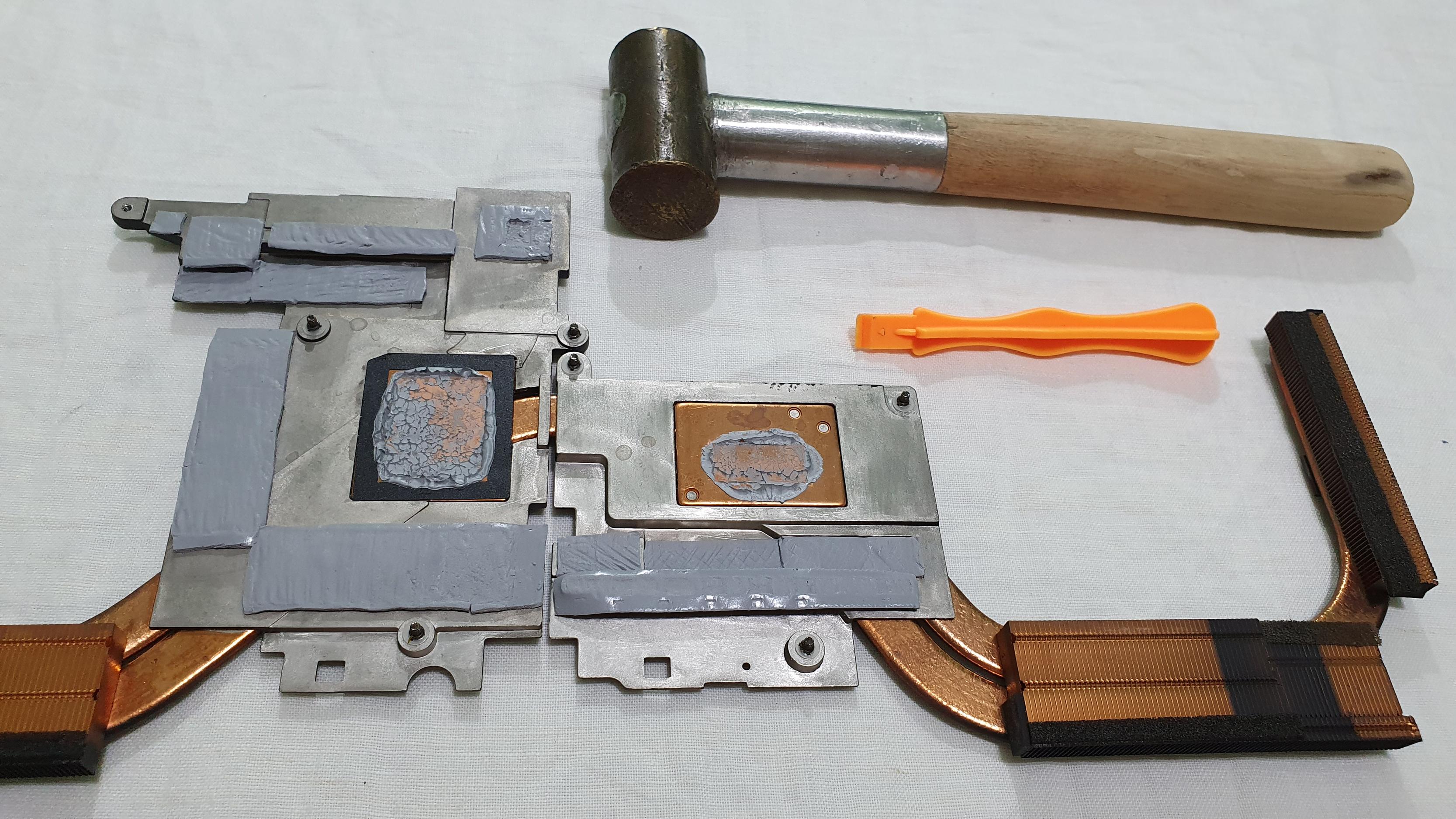 Повторное вскрытие и обжатие прокладок - Ноутбук Lenovo Legion 5i 15IMH05H 81Y6008KRU