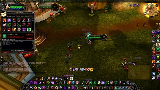 World of Warcraft 4.3 Warlock Macros guide for pvp