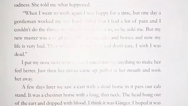 Poor Ginger || Ch-6 || Clas-7 || Novel - Black Beauty written by Anna Sewell || By Kairav 👍