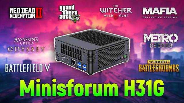 Awesome Mini PC for Gaming (Minisforum H31G)