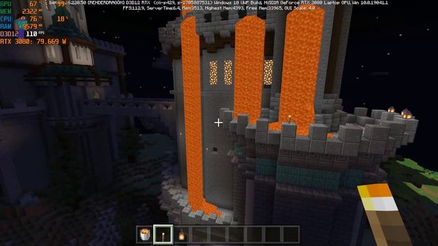 Minecraft RTX | Razer Blade 15 Advanced (2021) RTX 3080