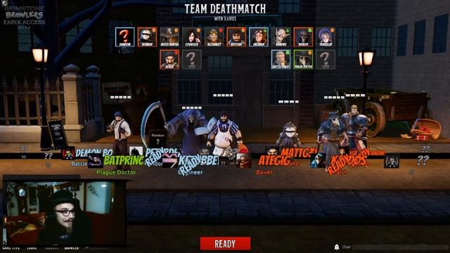 Lovecraftian Industrial Brimstone Brawlers BrimstoneBrawlers wAtegig Devs