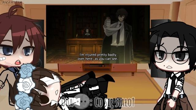  BSD react to Dazai Osamu  Bungou Stray Dogs react to Dazai Osamu  GCRV  1?   PL