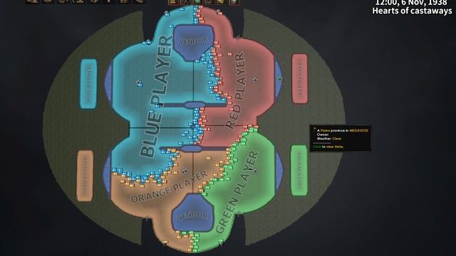 Observe hoi4 - Duel Map Battle Roayle Timelapse