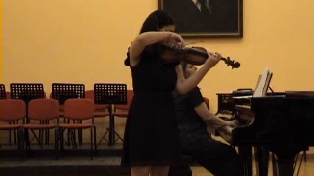 Fritz Kreisler - Grave in style of F.Bach    Mariam Smbatyan - violin /12y/, Lilit Mkrtchyan - pian