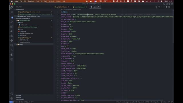 Parte 1 - VSCode + Docker para el desarrollo de Odoo con Intellisense