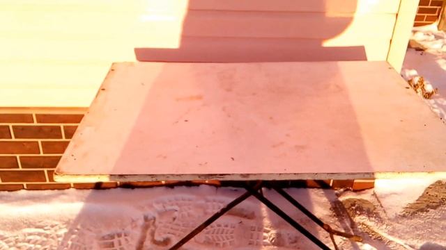 простой раскладной стол своими руками