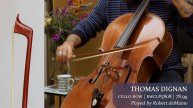 Thomas Dignan cello bow #/958 Robert deMaine / at the Metzler Violin Shop
