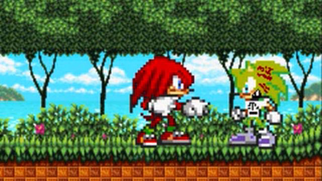 Sprite shortie: Sonic sez