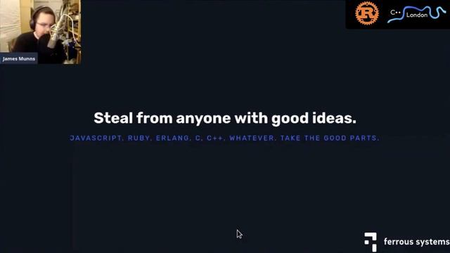 C++ && Rust : "Access All Arenas" - James Munns