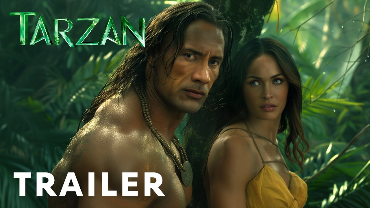 Tarzan (2025) - First Trailer _ Dwayne Johnson, Megan Fox