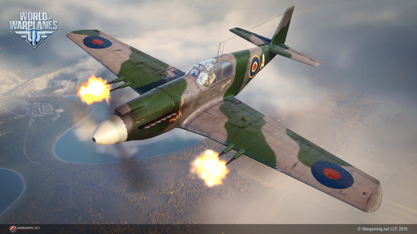 World of Warplanes: Mustang IA "Команда мечты."