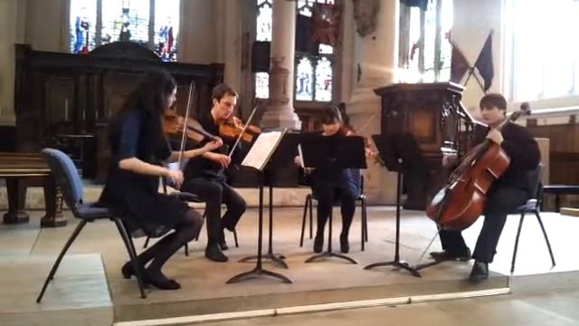 The Mizuki String Quartet Perform Elgar Op. 83 in E minor