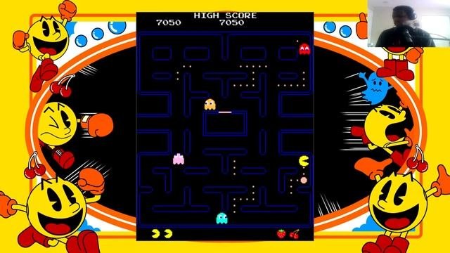 COMBO GAMEPLAY-PACMAN/ARCADE HYSTERIA