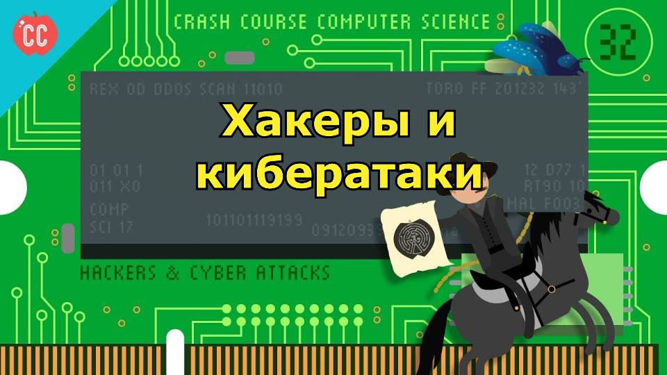 Atompix Computer Science. Урок 32. Хакеры и кибератаки ускоренный курс информатики