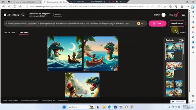 Crear imágenes al estilo Disney con IA