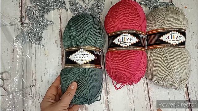 Купила немного пряжи для носков