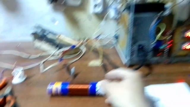 Влияние подмагничивающего магнита на феррит и потребляемый ток катушки с этим ферритом. Схема