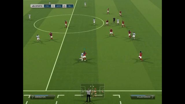 FIFA 14 World Class CD FAS vs Alianza FC Patch CONCACAF (Liga Salvadoreña)