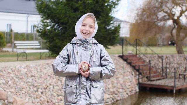 Пасхальное поздравление от воскресной школы при Спасском женском монастыре г. Кобрина
