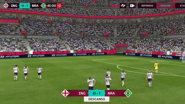 FIFA 23 Mobile: Inglaterra vs Brasil 0-3 | Inglaterra es eliminado increíble partidazo