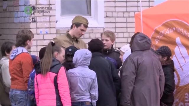 Жители микрорайона Льнокомбинат отметили годовщину основания Аллеи славы