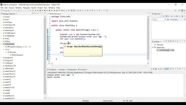 Java Conditionals: If-else Statement in Java | Java If Else Part 2
