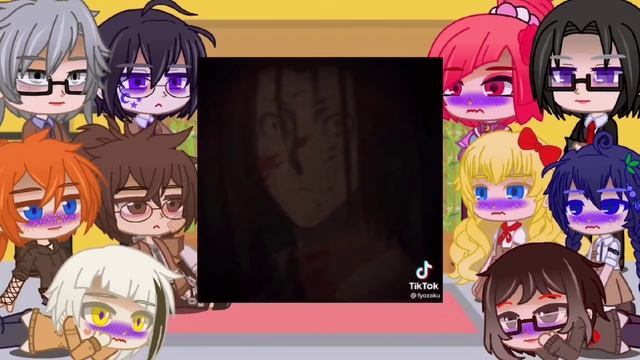 Реакция AU Школа БСД на оригинал 2 частьAU School BSD reaction to the original 2 partДостЗай