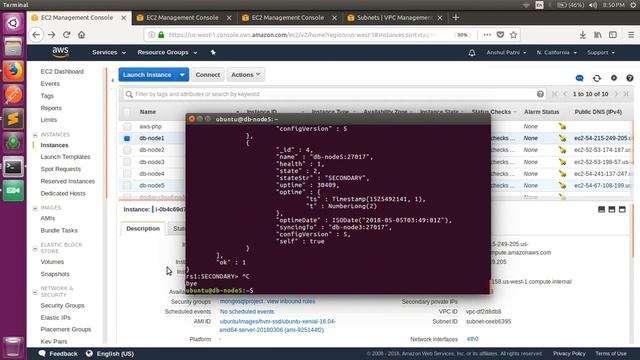 CMPE 281 - MongoDB AP Demonstration