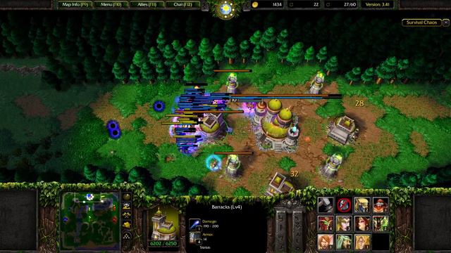 Warcraft 3: Reforged | #357 | Survival Chaos 3.41 - Void Elf trošku broken
