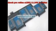 Macbook pro retina a1502 11 34V 6 celdas