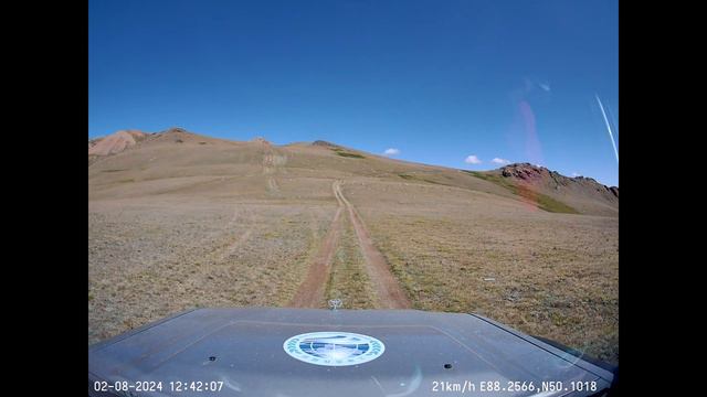 Подъём на гору Сукор (ускоренная перемотка). Горный Алтай.