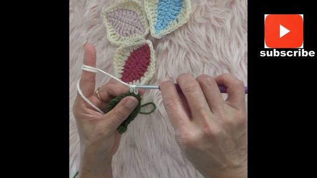 Kawung motif crochet