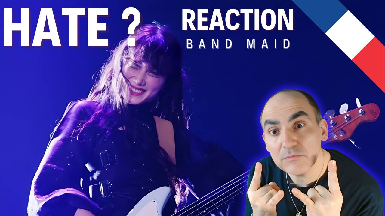 BAND-MAID / HATE? (Official Live Video)║ Réaction Française !