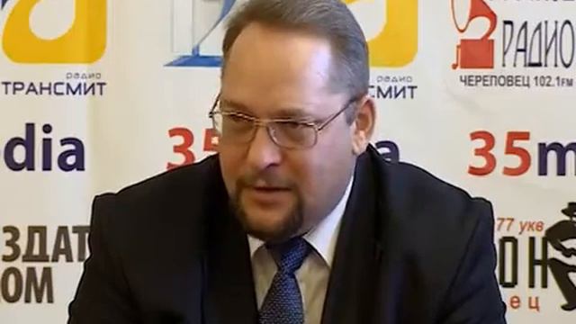 Пресс-конференция: заместитель губернатора Вологодской области Олег Васильев 2/3