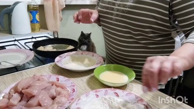 Готовим вкуснейшие куриные нагетсы!