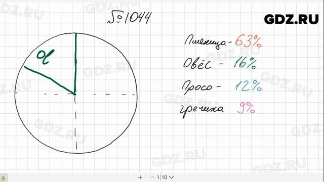 № 1044- Алгебра 8 класс Макарычев