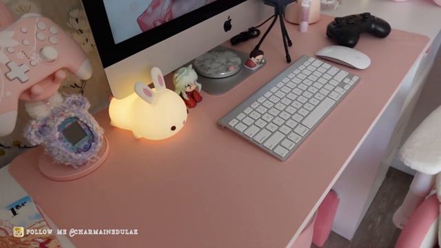 GAMING DESK SET UP | Charmaine Dulak